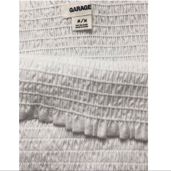 Garage Ruffle Stretch Tube Top - Picture 2 of 3